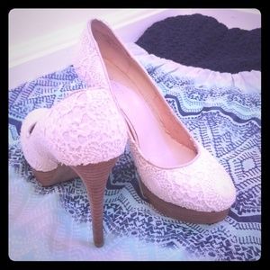 Nine west platform heels